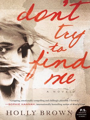 cover image of Don't Try to Find Me